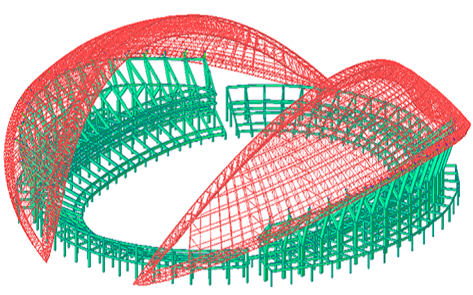 Case Analysis of Stadium Structural Design