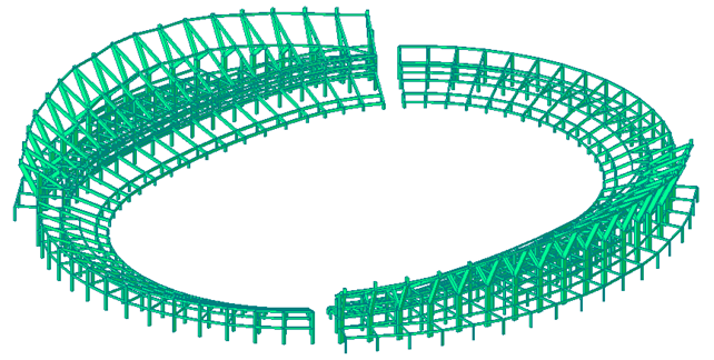 Case Analysis of Stadium Structural Design